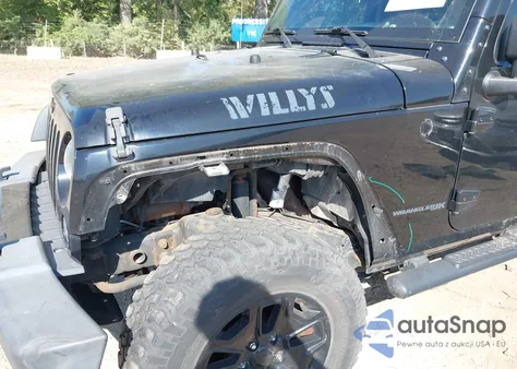 2018 Jeep Wrangler Jk Sport из США, поврежденный, VIN 1C4AJWAG3JL901461